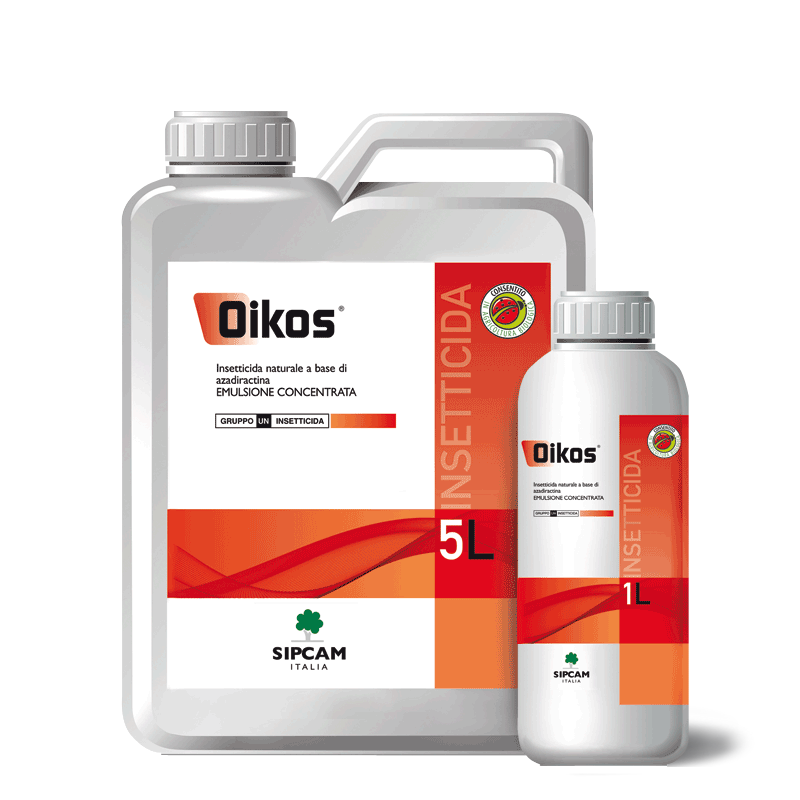 Oikos Sipcam Insetticida Nematocida con Azadiractina A per difesa biologica