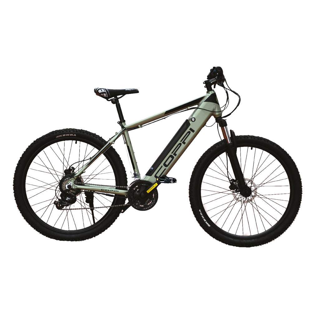 BICICLETTA ELETTRICA 'EMZL' COPPI 27,5 - verde/grigio