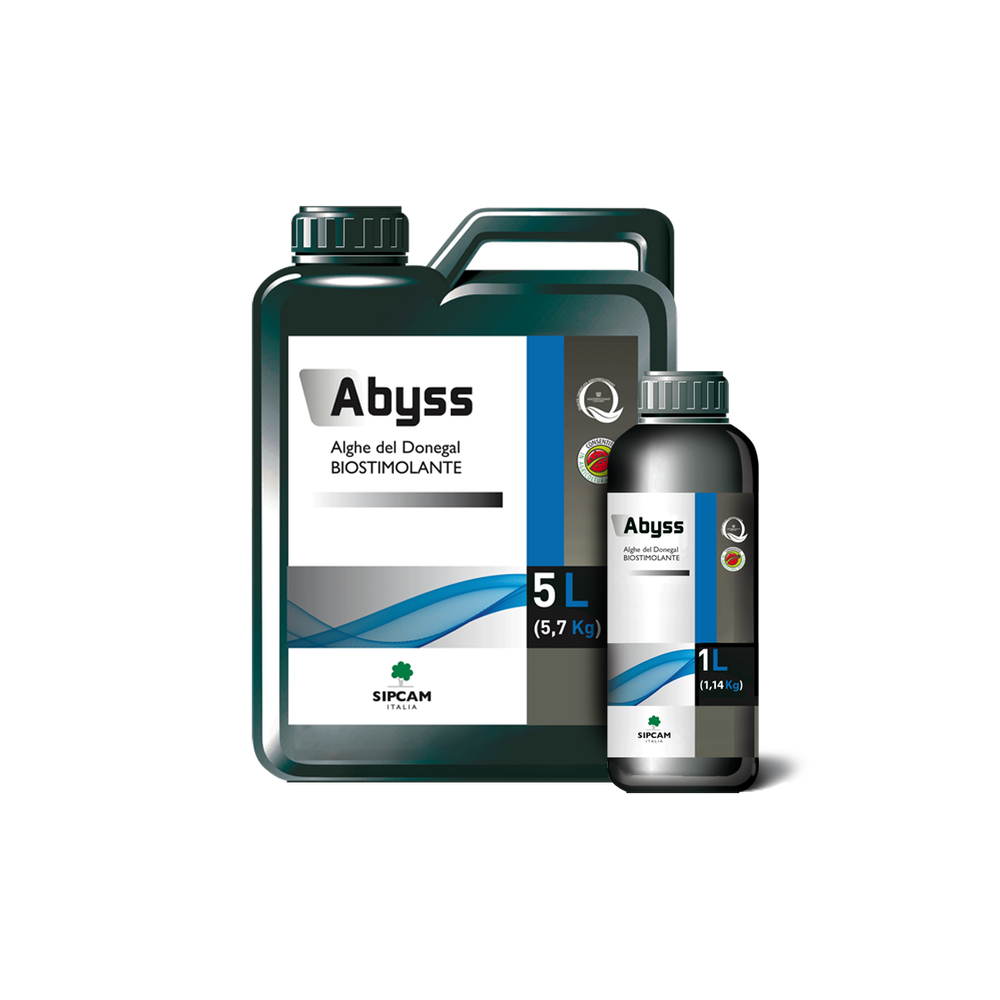 ABYSS Sipcam: Biostimolante 100% da Alga Ascophyllum nodosum (1L)