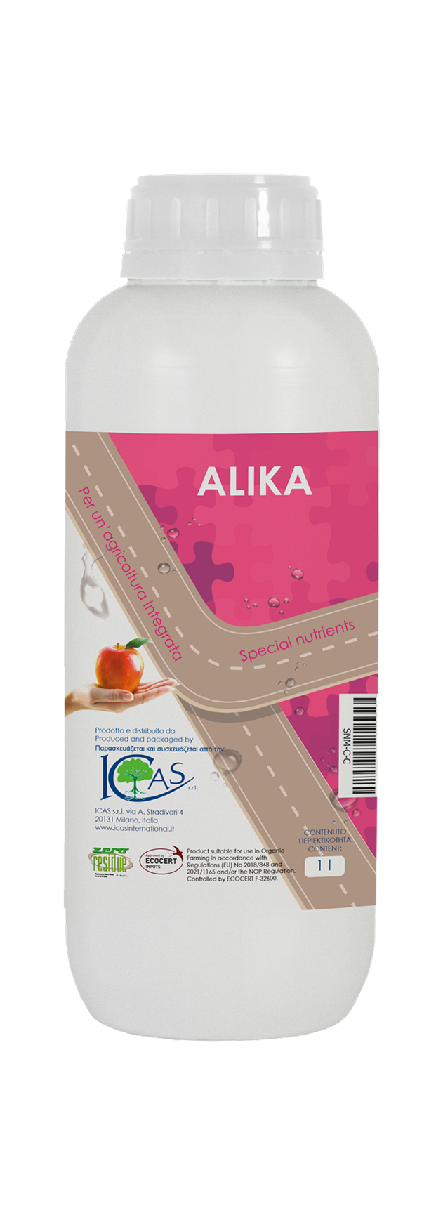 ALIKA ICAS: Concime Biostimolante con Estratti di Alghe e Citochinine Naturali