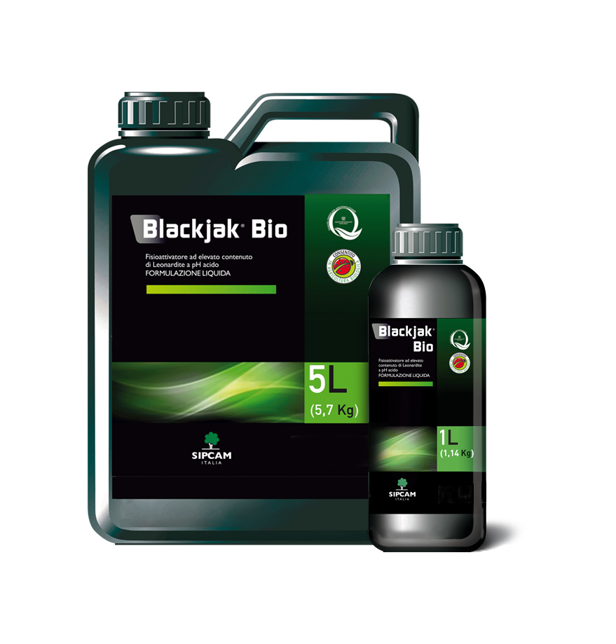 BLACKJAK BIO Sipcam: Biostimolante e Ammendante da Leonardite Pura