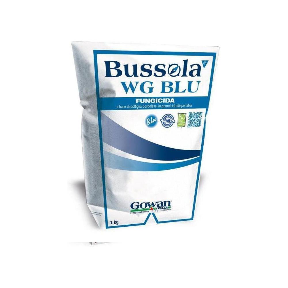Bussola WG Blu 10 Kg Gowan: Fungicida Rameico (Poltiglia Bordolese)