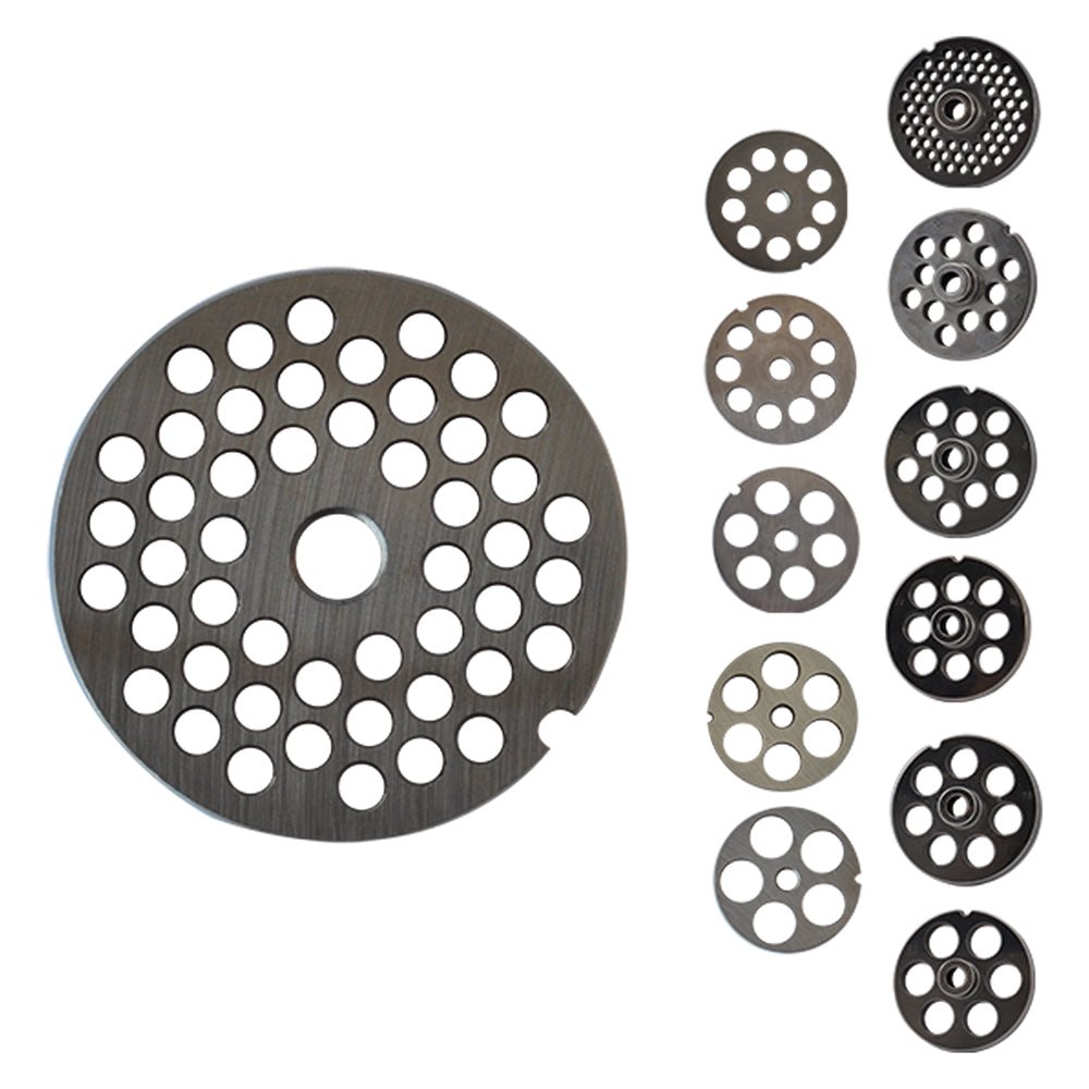 PIASTRA PER TRITACARNE Per n.22 - 12 fori da 12 mm.