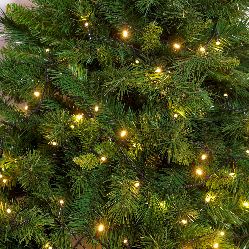 CATENA LINEARE MINILUCCIOLE A LED SERIE 'TL-C' 700 led multicolor - 30 mt. (28+2)