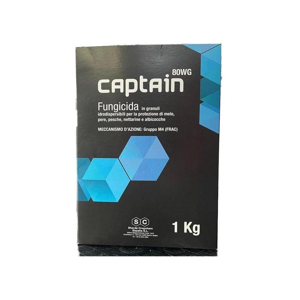 CAPTAIN 80 WG Sharda - Fungicida Captano 80% Granuli Idrodisperdibili