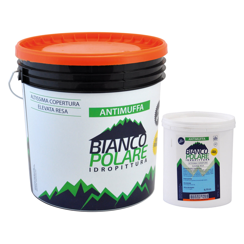 IDROPITTURA SUPERLAVABILE ANTIMUFFA Lt. 4