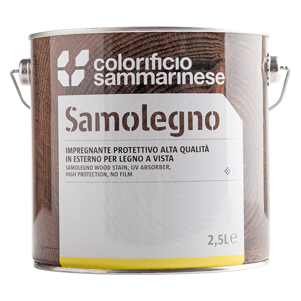 IMPREGNANTE 'SAMOLEGNO' Lt. 2,5 Noce chiaro