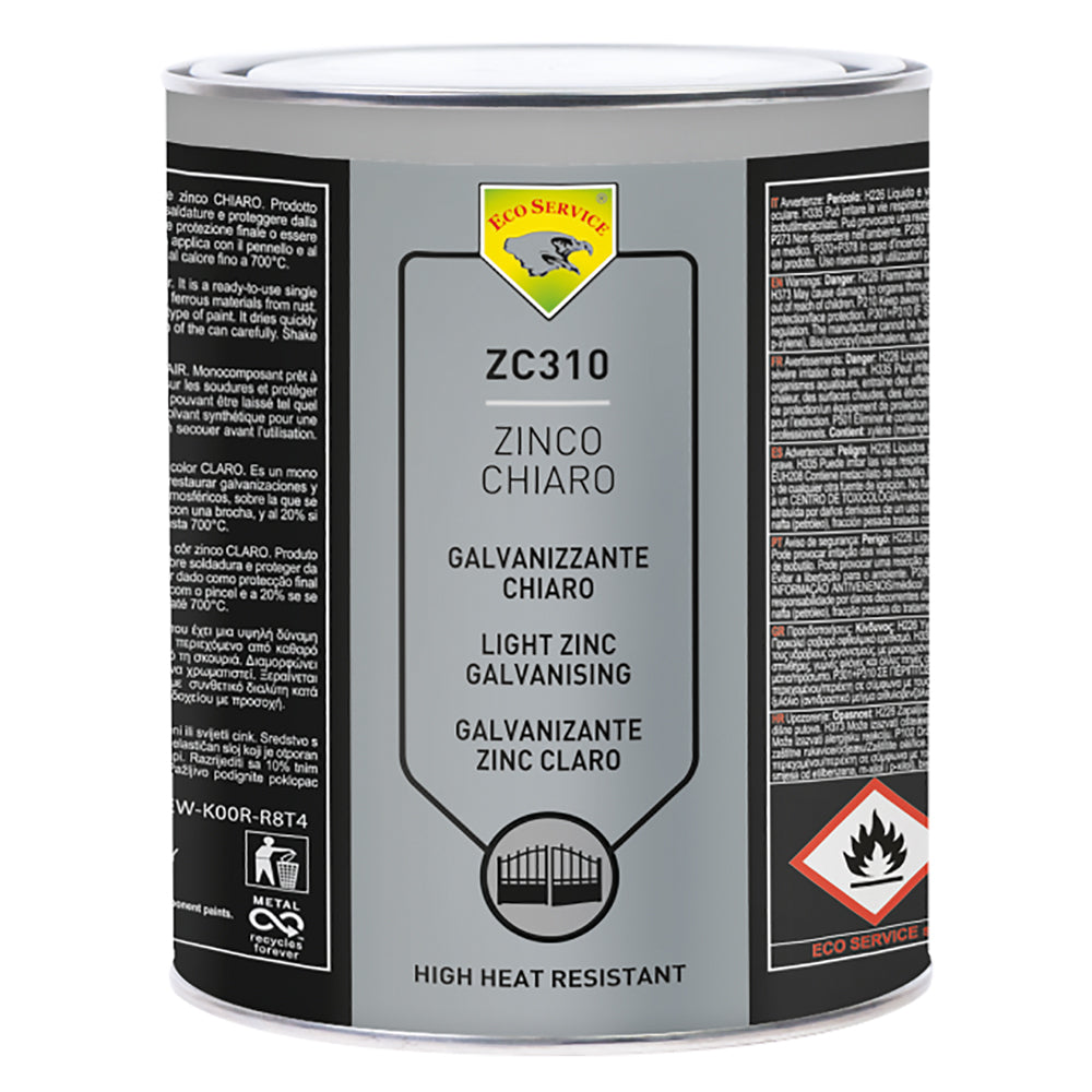 ANTIRUGGINE PROTETTIVA 'ZINCO CHIARO' kg. 1 - liquido