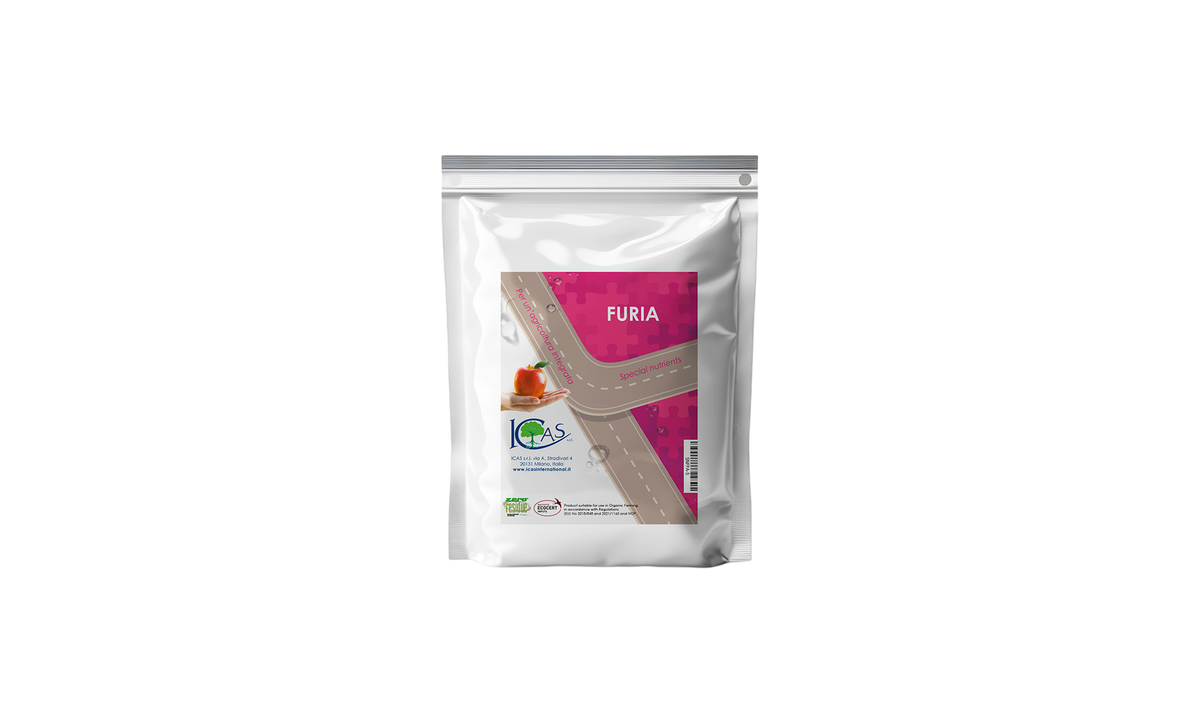 Concime Icas Furia 10 Kg in polvere con acidi fulvici vegetali