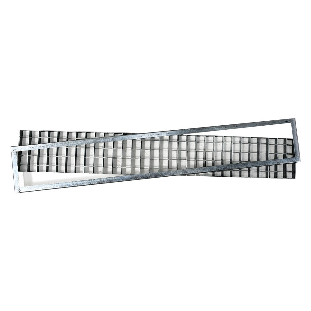 GRIGLIA RETTANGOLARE cm 25 x 100 (L x L)