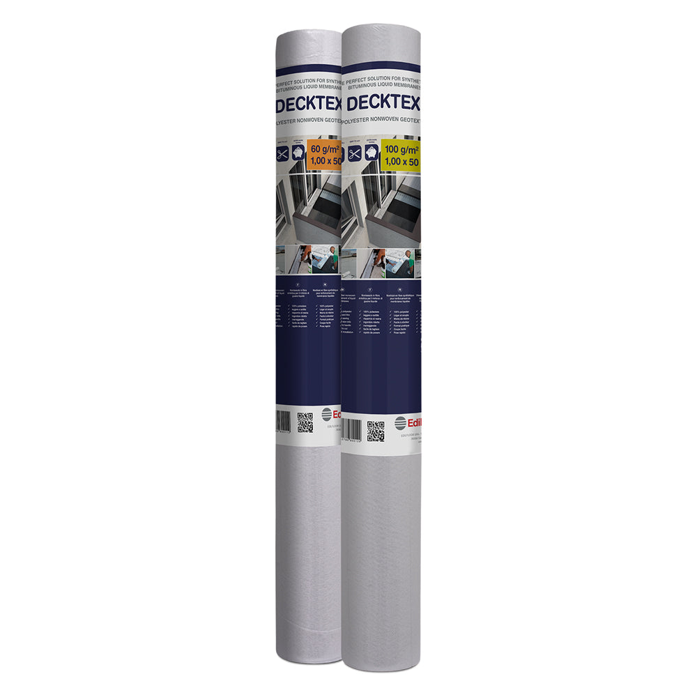 TESSUTO NON TESSUTO PER IMPERMEABILIZZAZIONI 'DECK' mt 1 x 50 - gr. 60/mq
