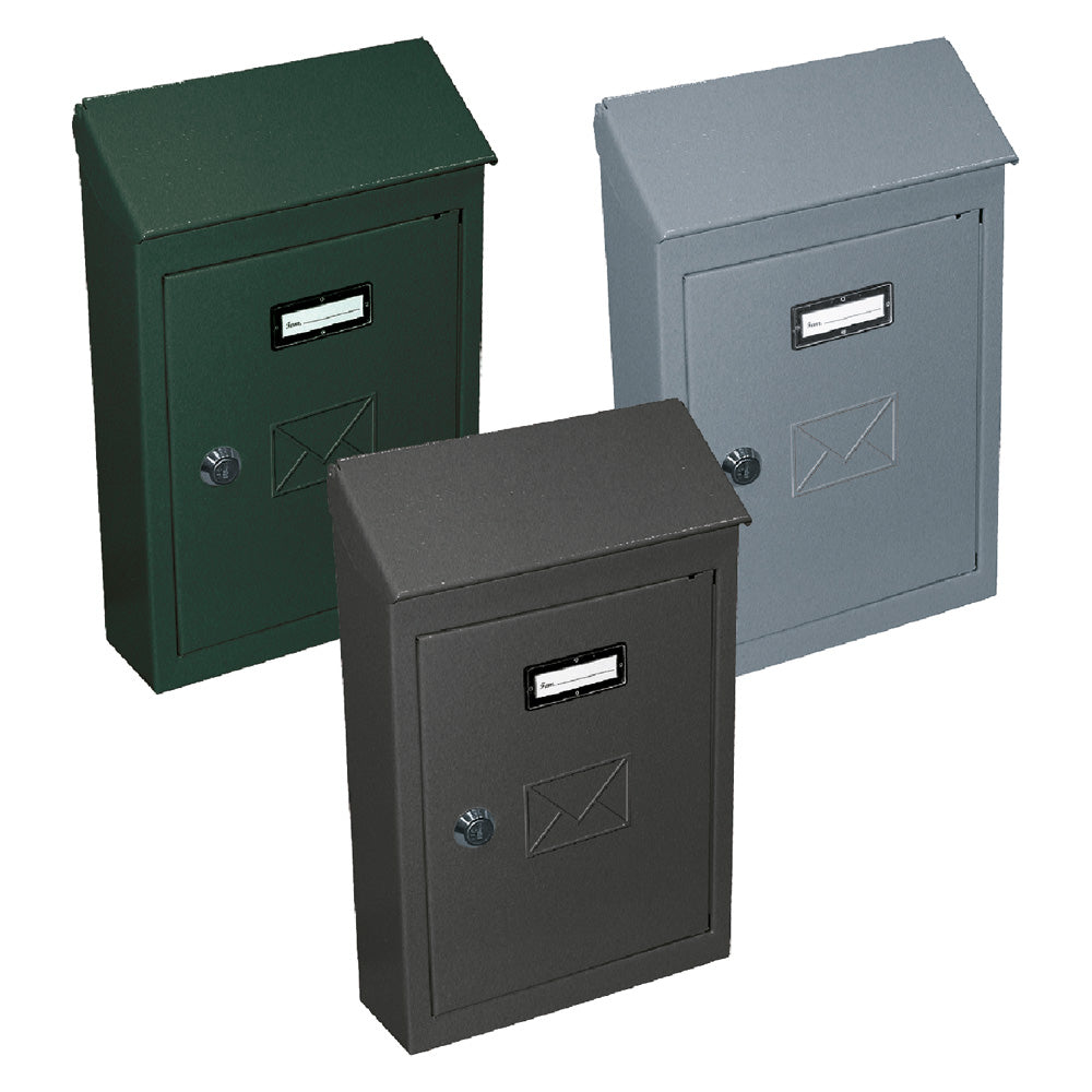 CASSETTA POSTALE 'CT' cm 23 x 8 x h 35 verde