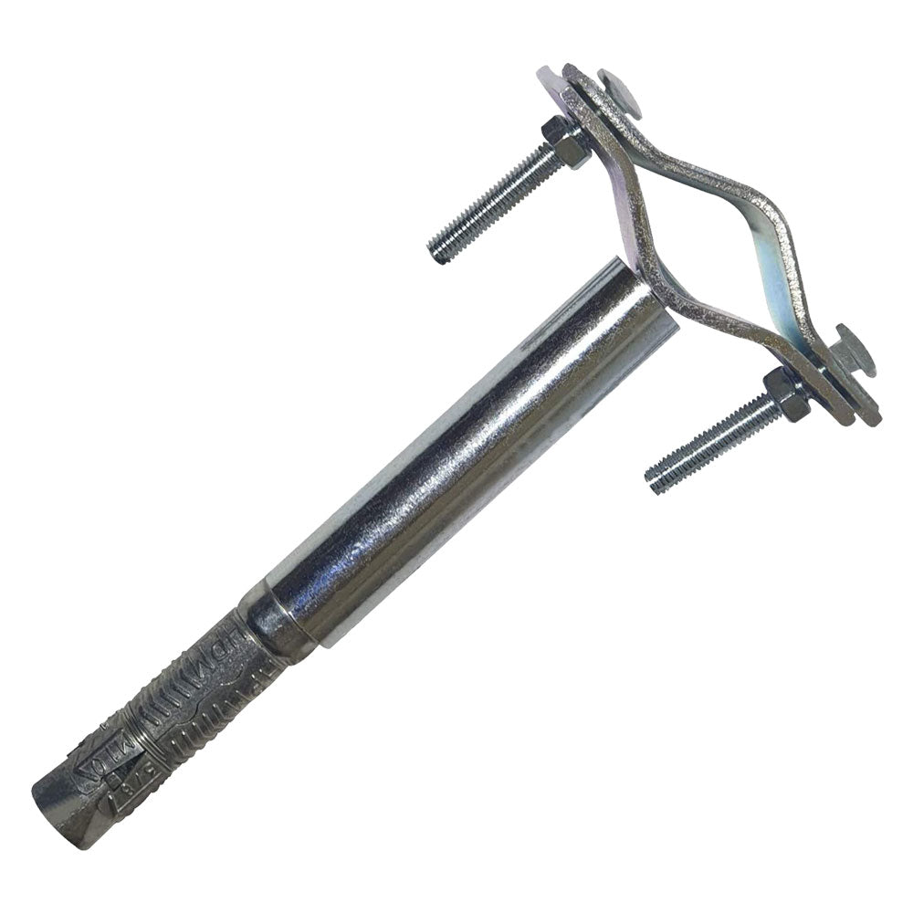 ZANCA AD ESPANSIONE PER PALO ANTENNA cm 10 - ancoraggio 30 > 60 mm (pesante)