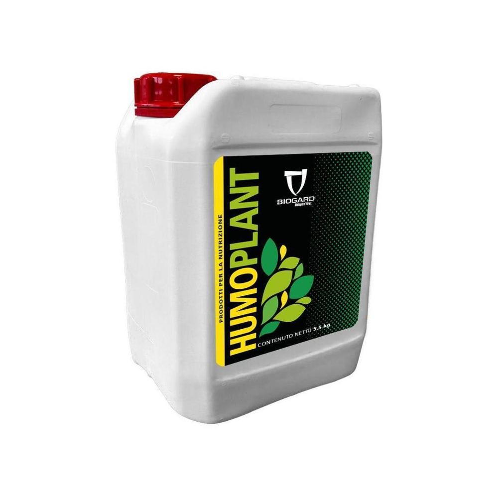 HUMOPLANT Biogard 5.5Kg Concime Organo-Minerale NPK 13-5-5 con Acidi Umici e Fulvici