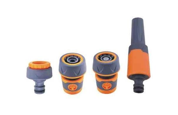 Kit lancia a spruzzo 3/4" Maurer - Set 4 pezzi per irrigazione