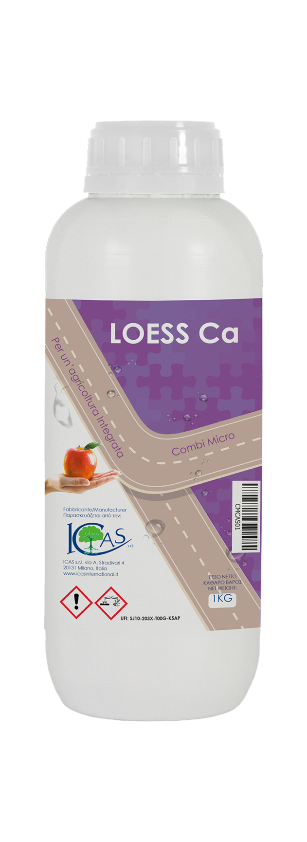 LOESS CA ICAS: Concime a base di Calcio Complessato e Micronizzato