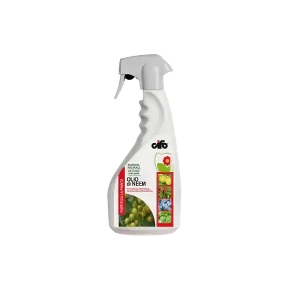 Olio di Neem Cifo 750 ml: Corroborante di origine naturale per piante