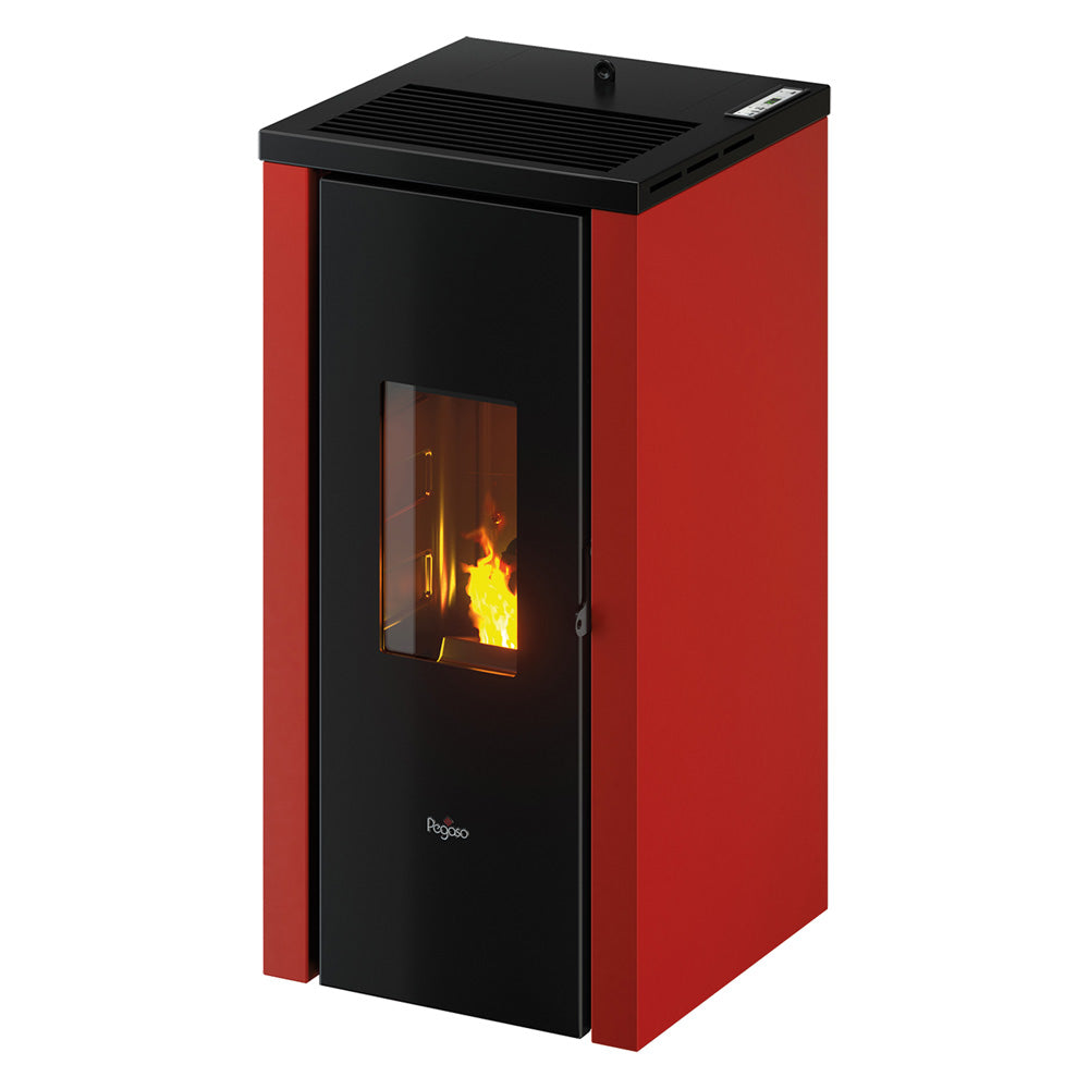 STUFA A PELLET 'VERA 7' 7 kW - colore bianco