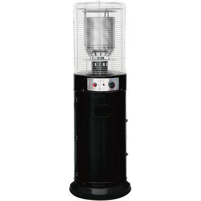 STUFA GAS GPL SHORT ROUND PATIO + RUOTE DOMUS