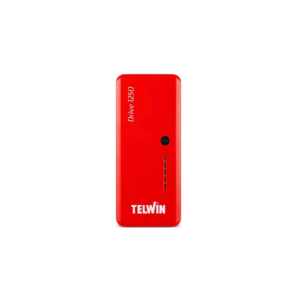 Telwin Drive 1250 Avviatore Portatile 12V Multifunzione a Litio per Emergenza