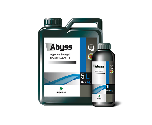ABYSS Sipcam: Biostimolante 100% da Alga Ascophyllum nodosum (1L)