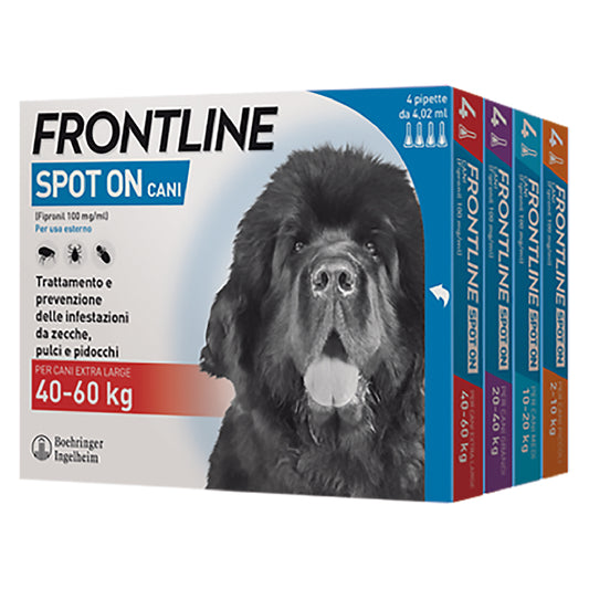 ANTIPARASSITARIO 'FRONTLINE SPOT-ON' cani 20/40 kg - 3 pipette ml 2,68