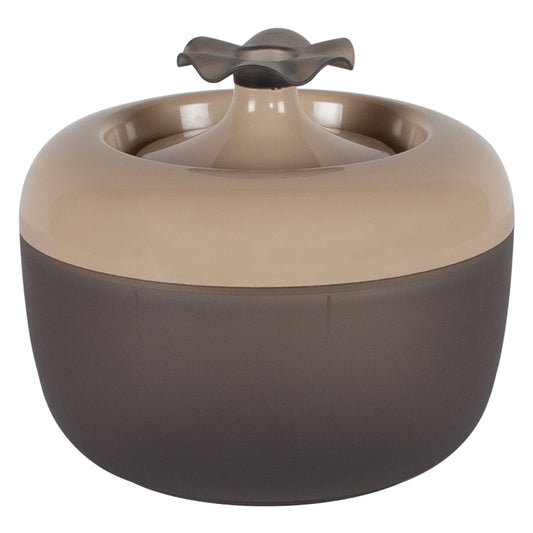 FONTANA PER GATTI 'MALAGA' mod. 'fiore' col. mocaccino - lt. 1,7