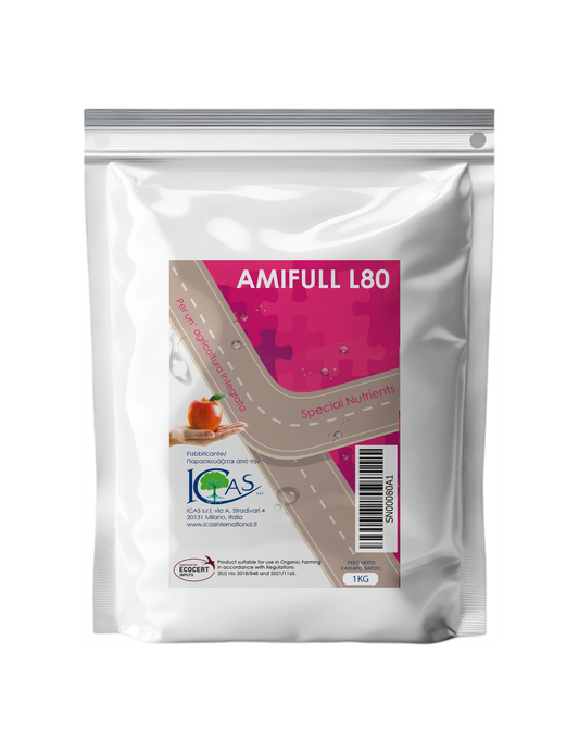 AMIFULL L80 ICAS: Concime Organico Azotato con Amminoacidi Liberi Vegetali