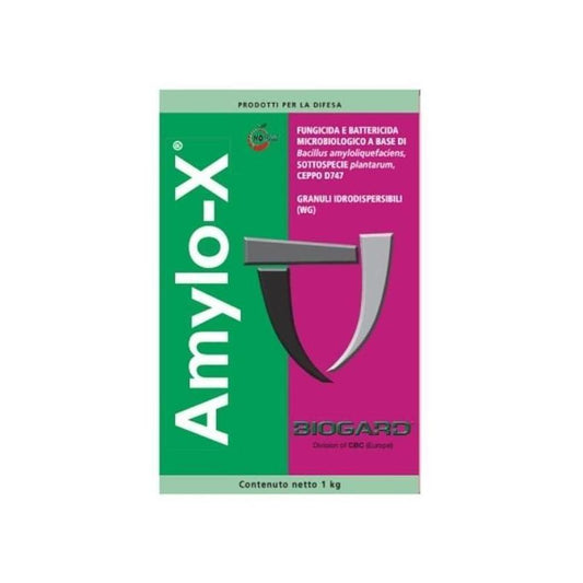AMYLO-X Biogard 1Kg Fungicida Battericida Biologico - Bacillus amyloliquefaciens