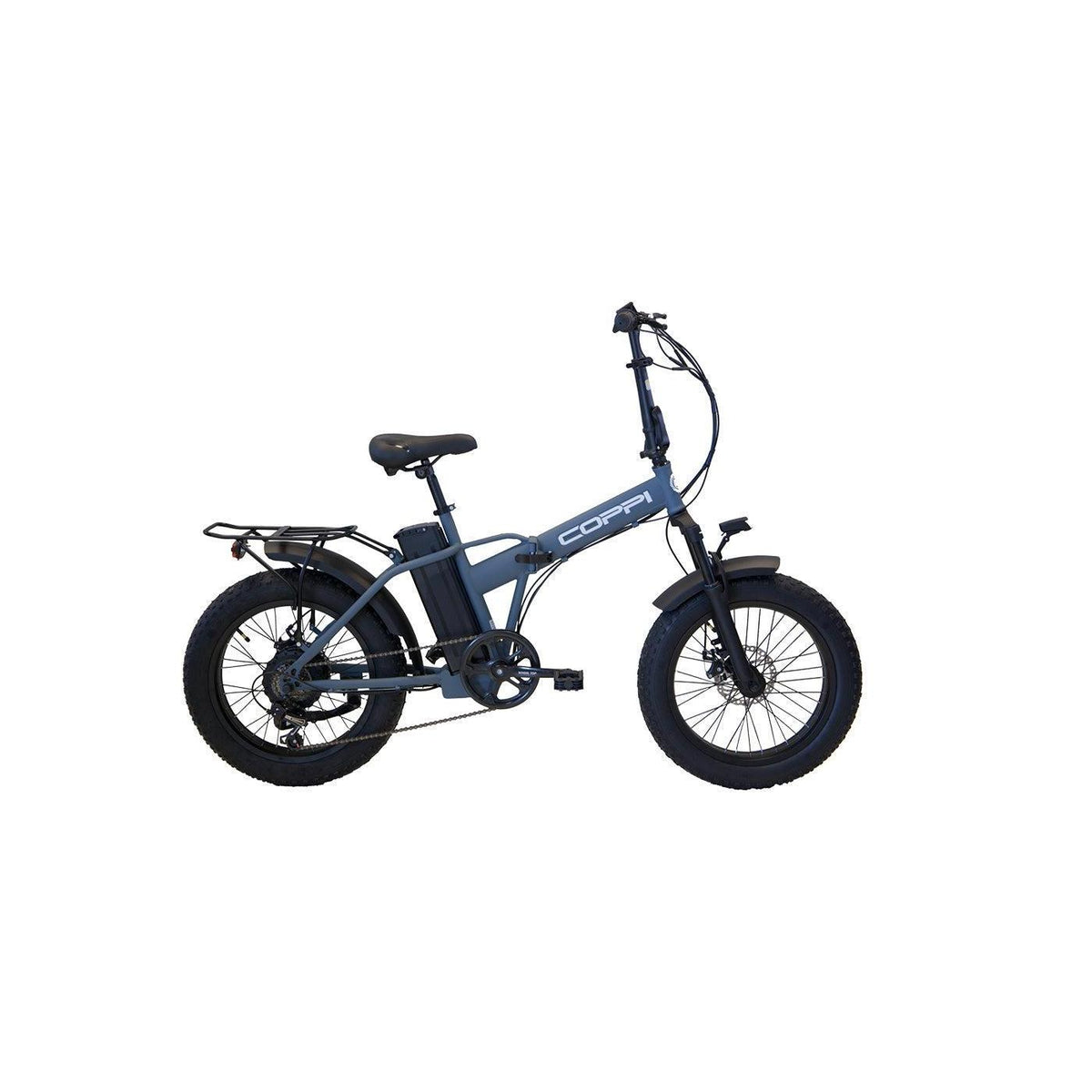 BICICLETTA ELETTRICA 'VESUVIO' 250 W - ruote da 20 - grigio scuro