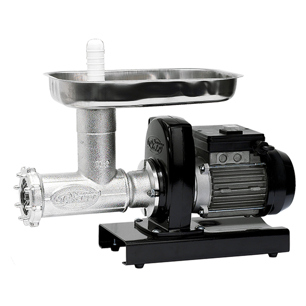 MOTORIDUTTORE CON TRITACARNE 'PAVI' SM22 400 W - HP 1,0 - con piastra 22, 65 fori 6 mm