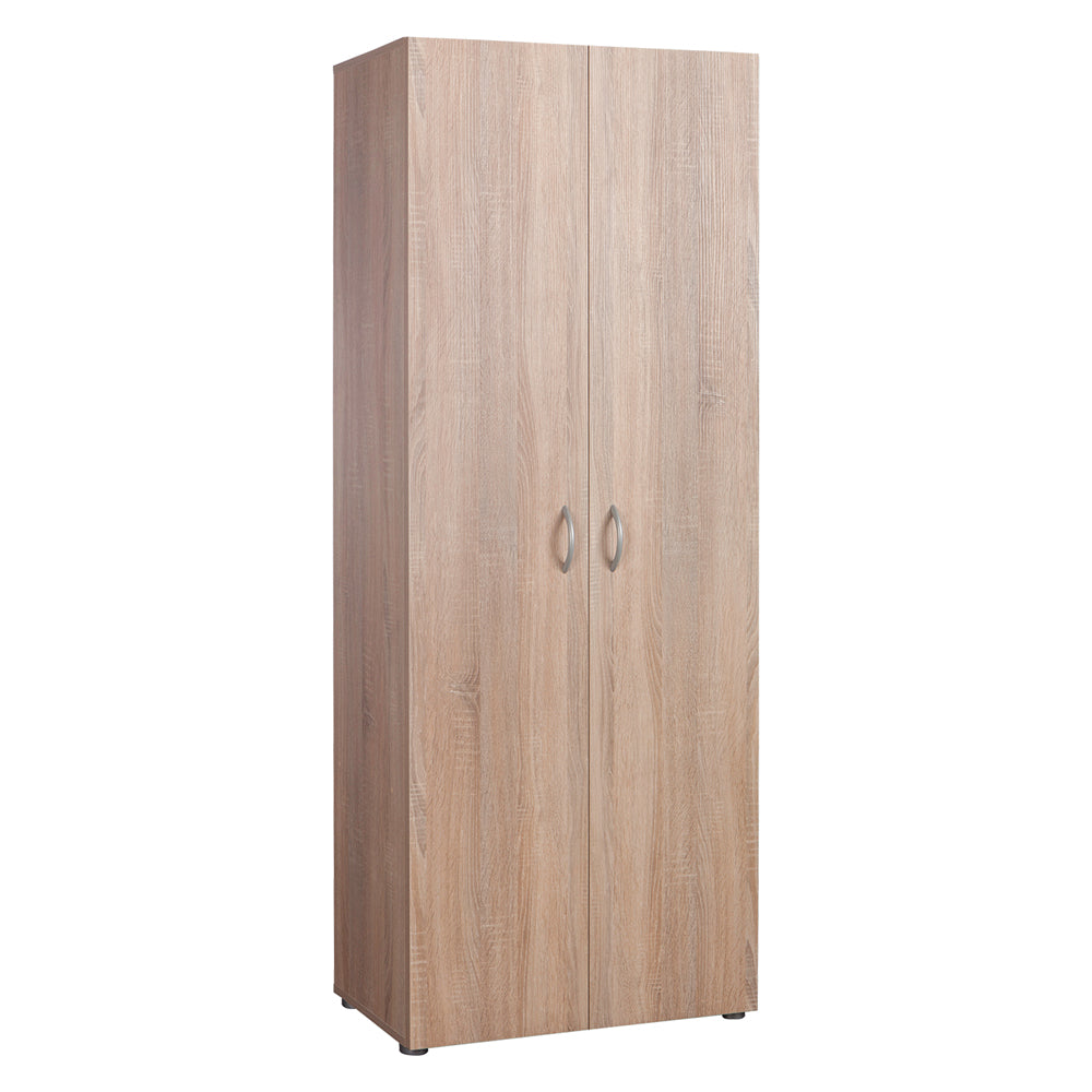 ARMADIO MULTIUSO DUE ANTE LINEA 'ESPRESSO' cm. 36 x 69,4 x h.181 - bianco
