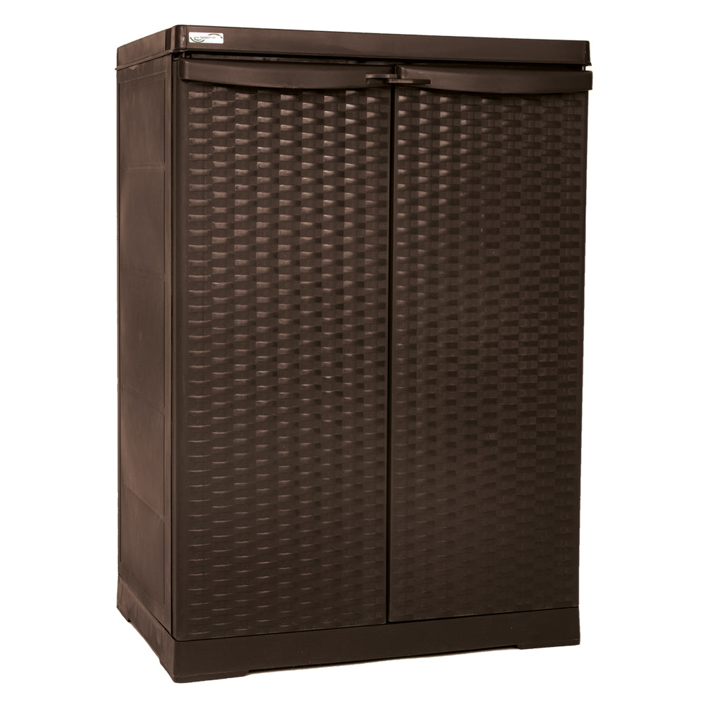 ARMADIO BASSO 'RATTAN WENGE' cm L 65x P 45x H 91
