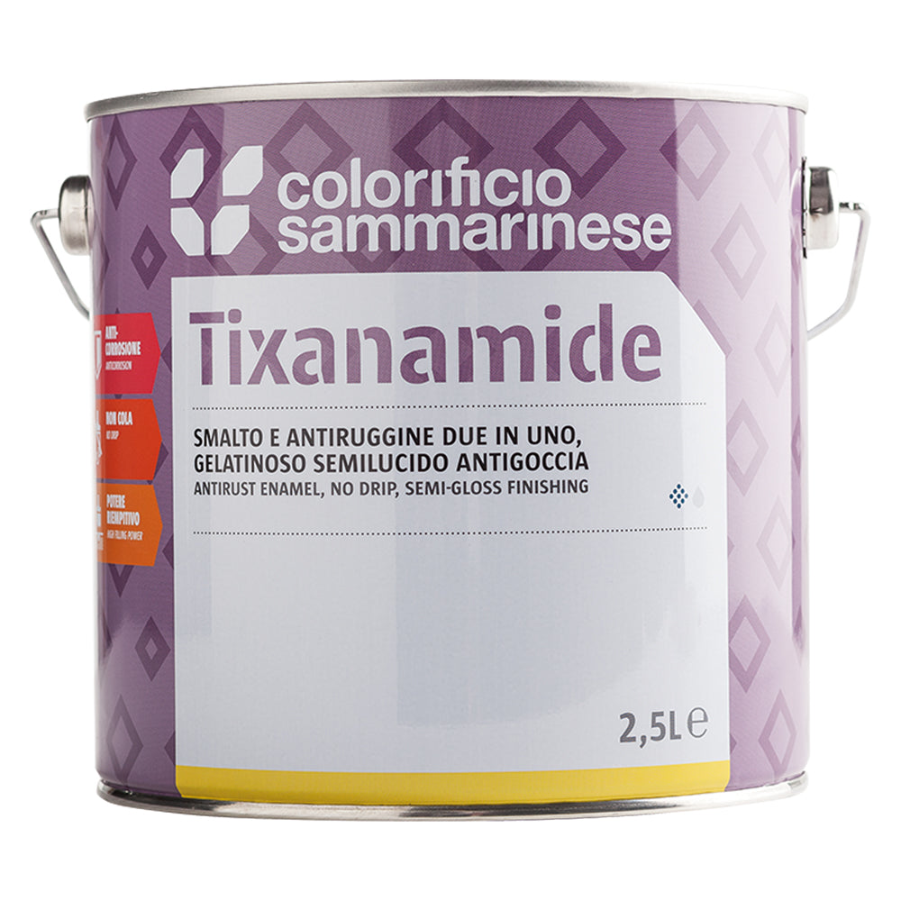SMALTO ANTIRUGGINE 'TIXANAMIDE' Lt. 0,750 Nero