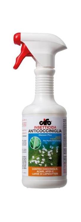 Cifo Oleosan Plus Insetticida Anti-Cocciniglia 500 ml: Insetticida pronto all'uso per piante ornamentali e frutticole