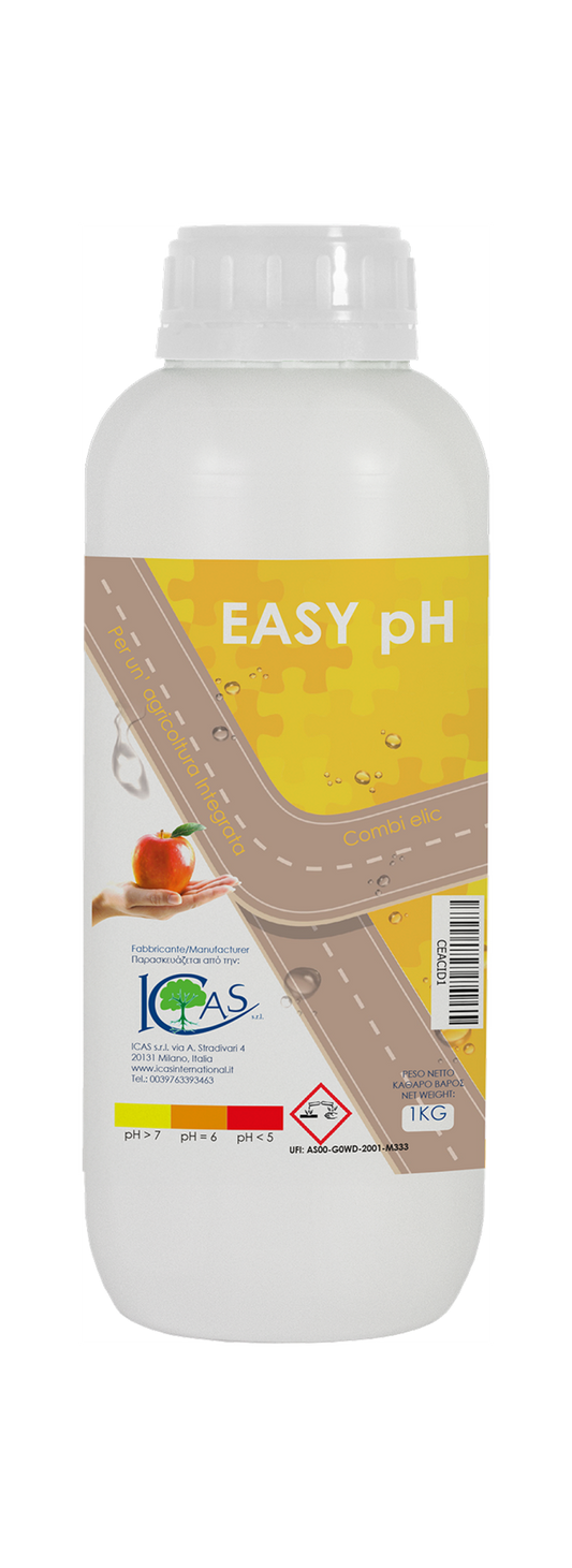 EASY-PH ICAS: Acidificante e Regolatore di pH con Indicatore Cromatico