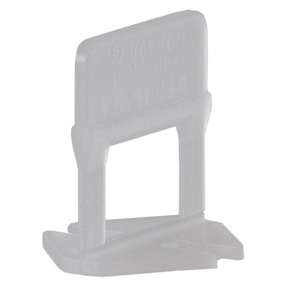 BASE LIVELLANTE CON FERITOIA PER CUNEO H. mm 20 - fuga 1,5 mm - cf. 200 pz