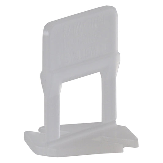 BASE LIVELLANTE CON FERITOIA PER CUNEO H. mm 20 - fuga 1,5 mm - cf. 200 pz