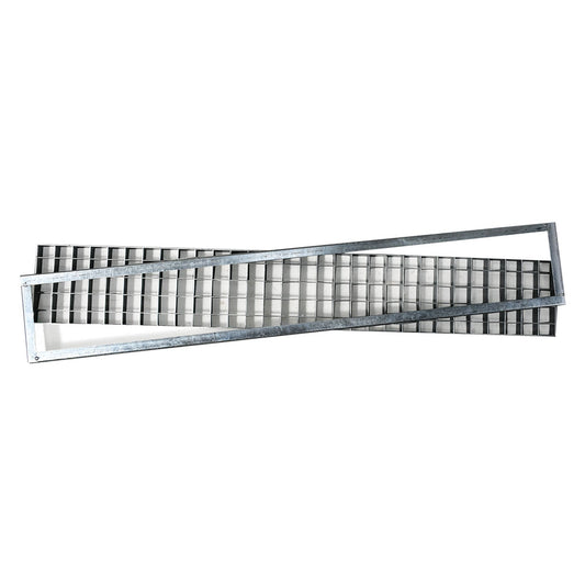 GRIGLIA RETTANGOLARE cm 40 x 100 (L x L)
