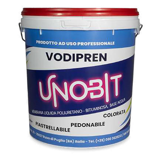 MEMBRANA LIQUIDA POLIFUNZIONALE COLORATA 'VODIPREN UNOBIT' kg. 20 - grigia