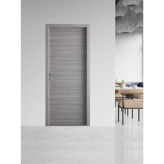 PORTA BATTENTE 'GINEVRA' cm 80 x 210 (88 x 214) - col. micro bianco