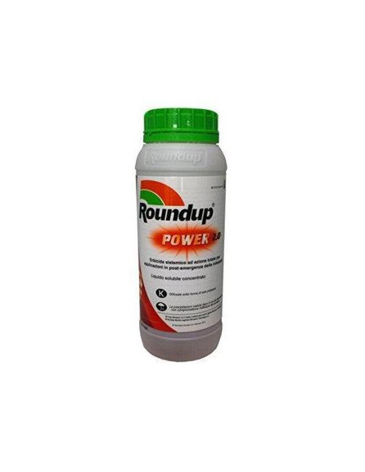 Erbicida Bayer Roundup Power 2.0 con glifosate sistemico ad azione totale