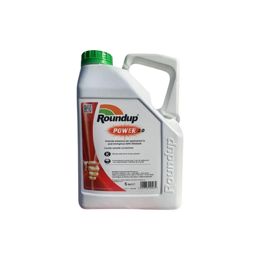 Erbicida Bayer Roundup Power 2.0 con glifosate sistemico ad azione totale