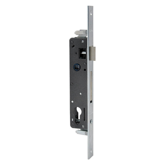 SERRATURA DA INFILARE PER MONTANTI ART.783.3 E 35 - con scrocco - front. mm 24
