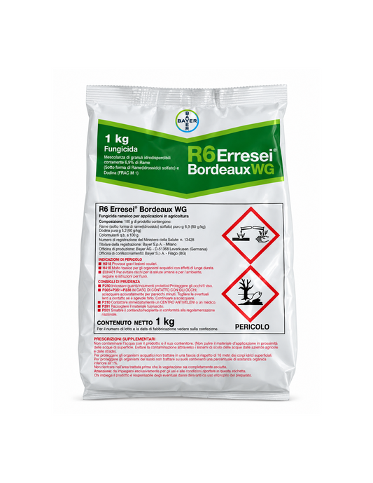 Fungicida Bayer R6 Erresei Bordeaux WG 1 kg