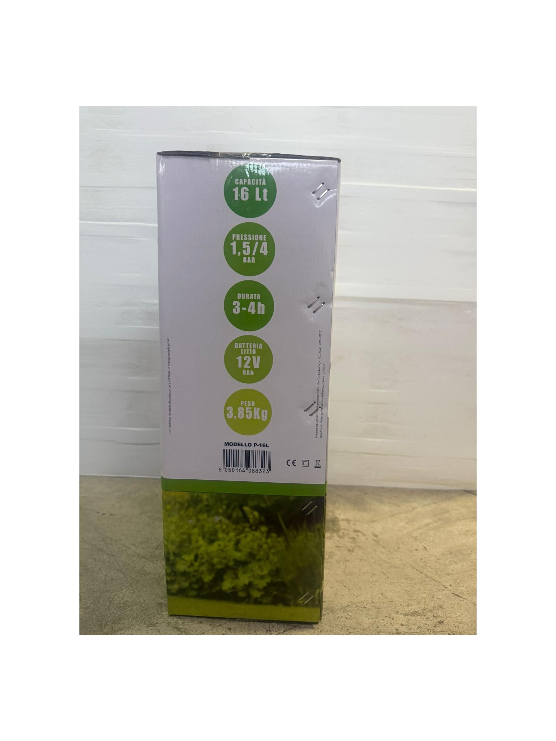 Leone Group P-16L Pompa a spalla elettrica 16 litri batteria al litio per protezione piante