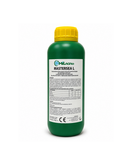 MASTERSEA L 1 Lt MilaAgro biostimolante vegetale liquido a base di estratto di Ascophyllum nodosum