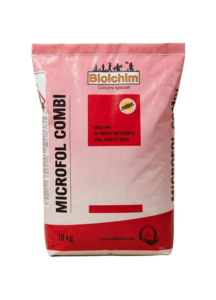 MICROFOL COMBI Biolchim: Miscela di Microelementi Chelati e Magnesio (Bio)