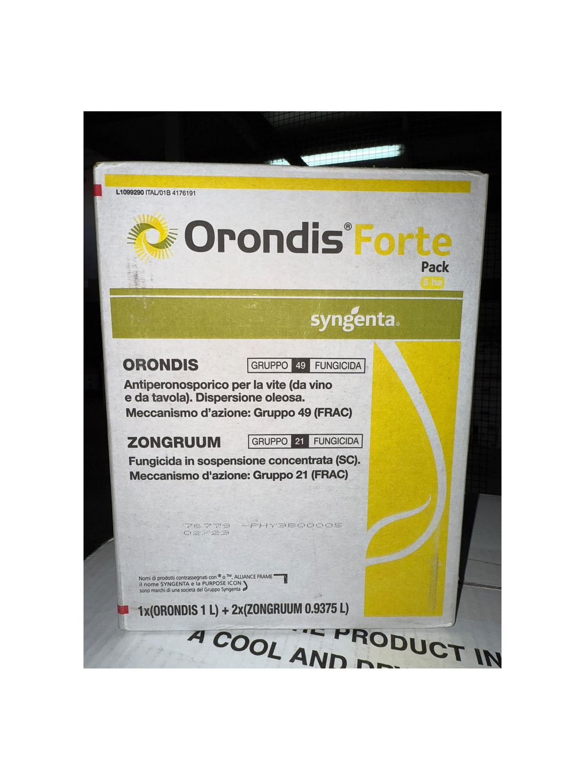Orondis Forte Pack con Zongruum per 5ha controllo della Perospora della Vite