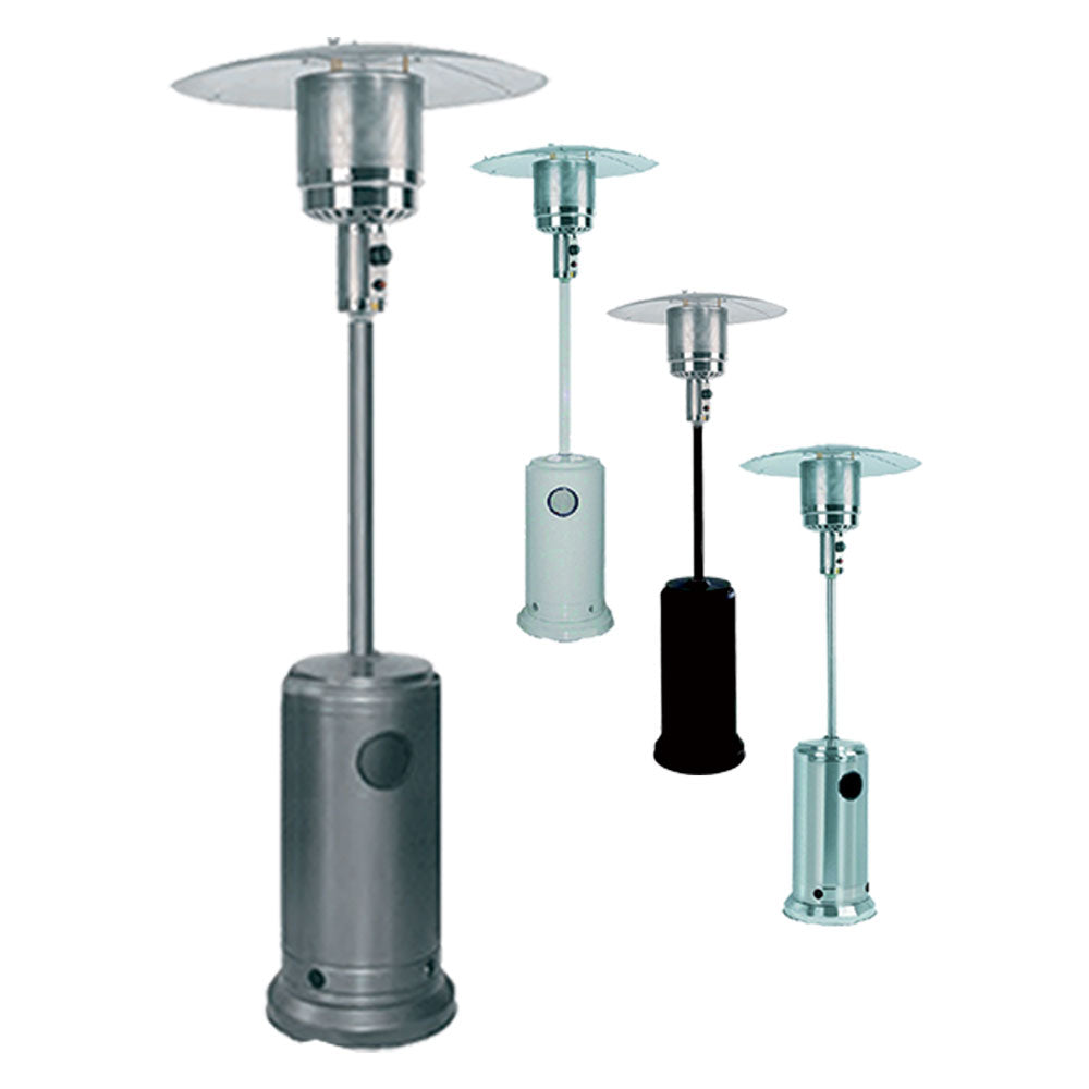 STUFA RADIANTE A FUNGO 10-15 Kw - acciaio inox